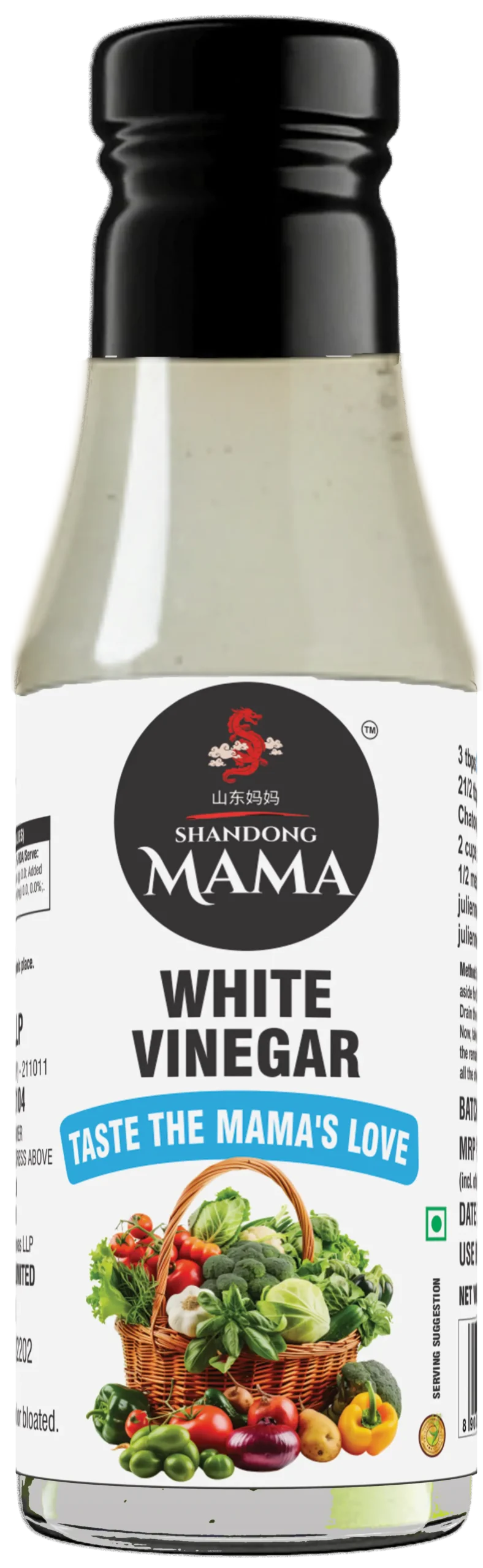 White Vinegar 200Gm Glass Bottle